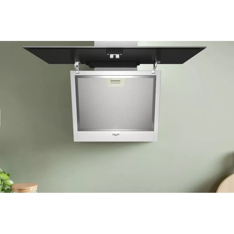 Seinale kinnitatav õhupuhasti Bosch DWK65DK20, 590×325×690 mm, 550 m³/h, 3 kiirust, 62 dB, valge, alumiiniumist rasvafilter