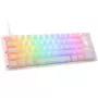 Ducky One 3 Aura Valge Mini mänguklaviatuur, RGB LED - MX-Silent-Red