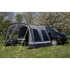 Matkaauto varikatus Trento 2.0 hall/laimiroheline