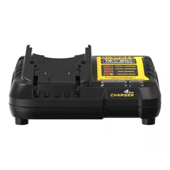 Laadija DeWalt DCB1104-QW 10,8 V ja 14,4 V liitium-ioon akudele, kompaktne disain