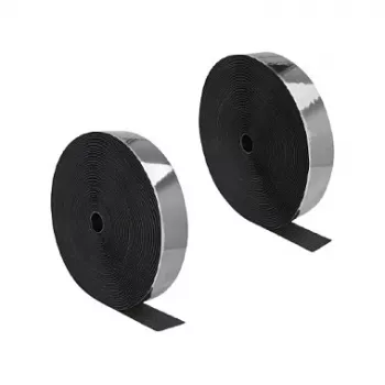 DeLOCK tugev haak-ja-aas teip isekleepuv 25m x 50mm must