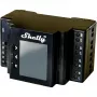 DIN-liistuga releemoodul Shelly 4-kanaliga Pro 4PM Wi‑Fi, 4 kanalit, AC 110–240V, toite- ja energiamõõtmine, DIN-kinnitus