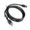 USB 3.0 kaabel Akasa AK-CBUB02-15BK 1,5 m must