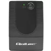 Qoltec 53772 katkematu toiteallikas (UPS) Line-Interactive 0,65 kVA 360 W 1 vahelduvvoolu pistikupesa