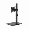 Monitor desk stand GEMBIRD MS-D1ST-03 full motion for 17–32 inch screens, steel, Must, VESA 75x75–100x100, 9 kg