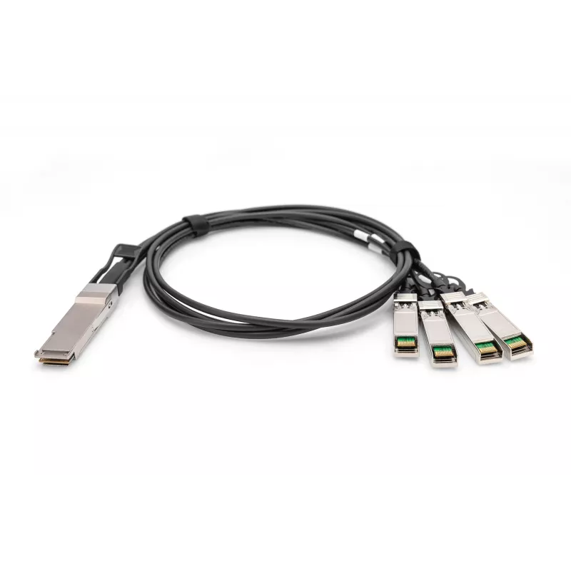Digitus 40G QSFP+ to 4XSFP+ Direct Attach kaabel 3m