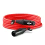 RØDE XLR6M-R helikaabel 6 m XLR punane