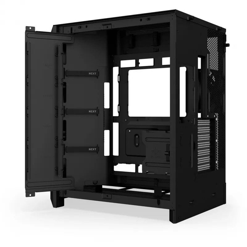 NZXT H9 Air Flow (2025) suur kahekambriline keskmine tornkorpus - must