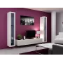 Cama TV-alus VIGO '180' 30/180/40 valge/valge läikiv