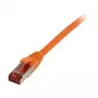 patch-kaabel RJ45 - CAT6 250Mhz - 2m oranž - S-STP(S/FTP) -TPE/LSZH(Superflex) - Synergy 21 -