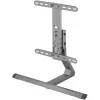 HAGOR HA - alus - LCD-ekraanile - hõbedane - ekraani suurus: 81-140 cm (32-55) - kinnitusliides: kuni 400 x 400 mm - lauakinnitus (8700)