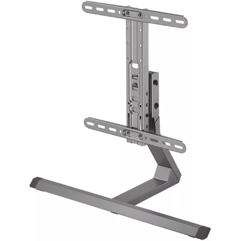 HAGOR HA - alus - LCD-ekraanile - hõbedane - ekraani suurus: 81-140 cm (32-55) - kinnitusliides: kuni 400 x 400 mm - lauakinnitus (8700)