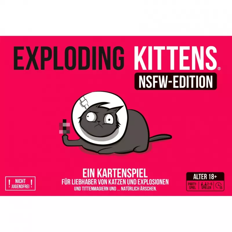 Exploding Kittens - NSFW-Edition, kaardimäng