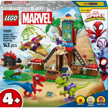 LEGO MARVEL 11200 Spidey ja Gobby raptori lahing puumajas