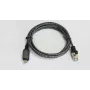 Võrgukaabel AKTBXKS6USBC20B RJ-45 USB-C kaabel Cat.6 2m must