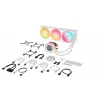 Universaalne vedelikjahutus Corsair iCUE LINK TITAN 360 RX LCD 12 cm, valge