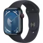 APPLE Watch Series 9 GPS + Cellular 45mm Midnighter alumiiniumkorpus Midnighter spordirihmaga - M/L (MRMD3QF/A)