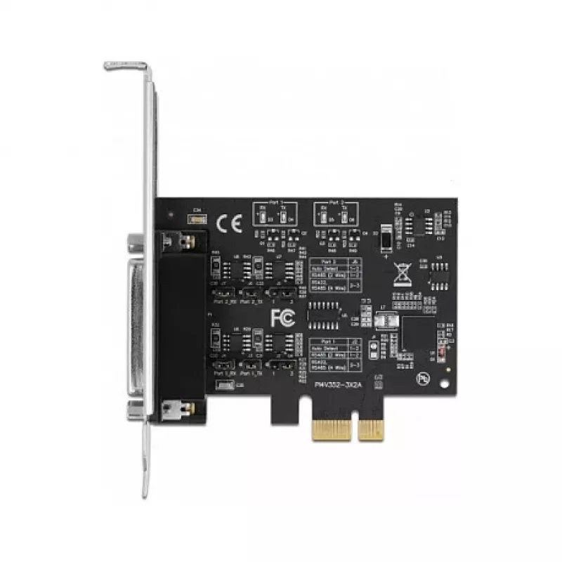 DeLOCK PCI Express x1 kaart 2-le jadapordile RS-422/485