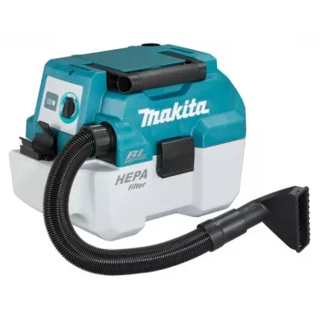 Makita DVC750LZX1 tolmuimeja Sinine, Valge 7,5 l 55 W