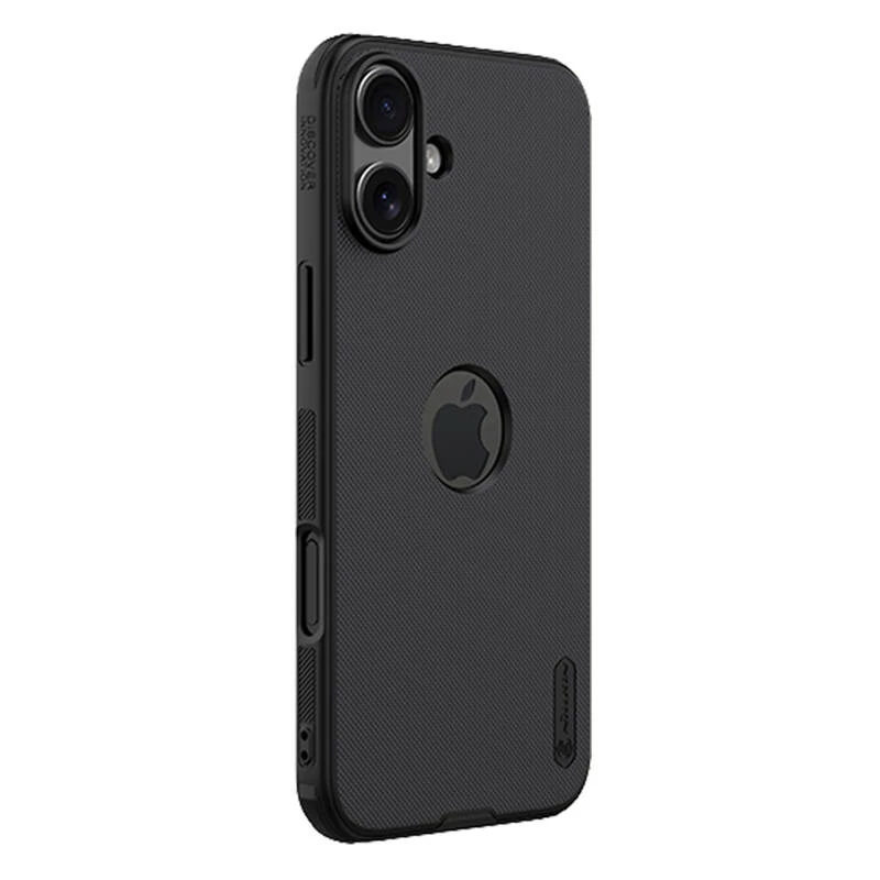 Kaitseümbris Nillkin iPhone 16 Plus Super Frosted Pro — must, õhuke kõva kest