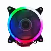 Õhkjahuti Gembird CPU-HURACAN-ARGB-X130 12 cm must valge