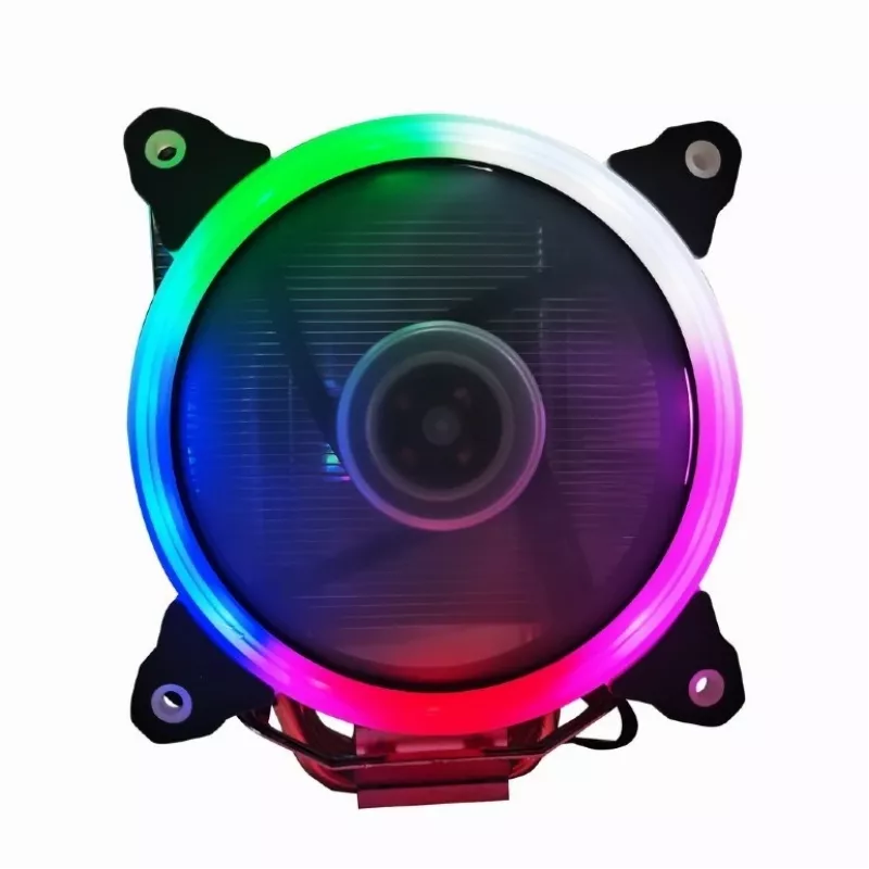 Õhkjahuti Gembird CPU-HURACAN-ARGB-X130 12 cm must valge