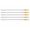 Noolekomplekt POE LANG D-055-B3 — klaaskiust nooled, 28 tolli (710 mm), must, 5 tk komplekt