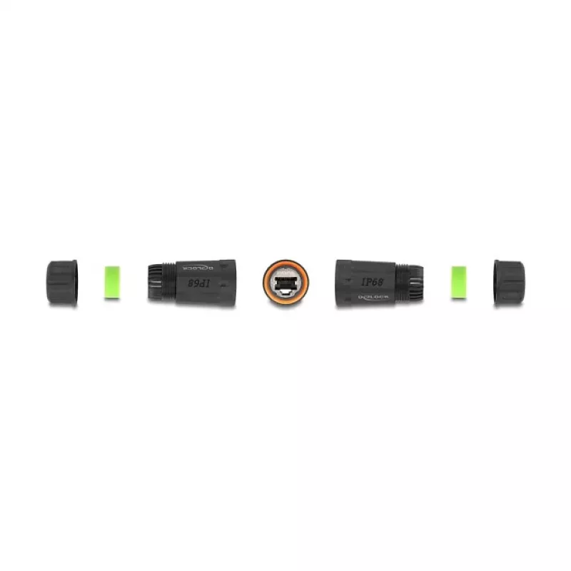 Võrgukaabel DeLOCK 88144 RJ45-RJ45 Cat.6A Must