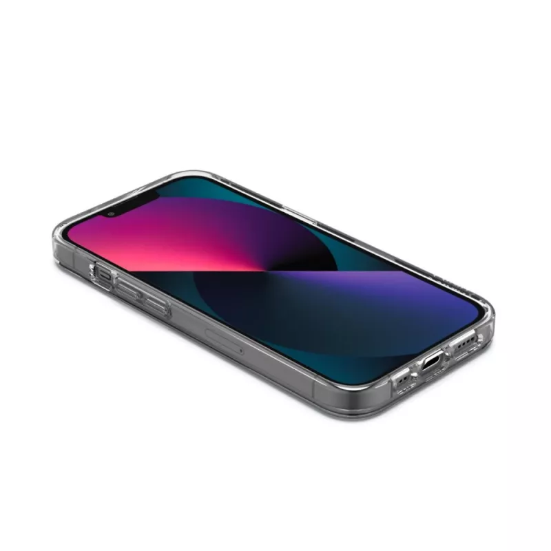 Case SheerForce MagSafe Anty-mikrobiologic iPhone 13 jaoks, läbipaistev