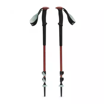 Matkakepid Must Diamond Trail Trekking Poles Iron Red