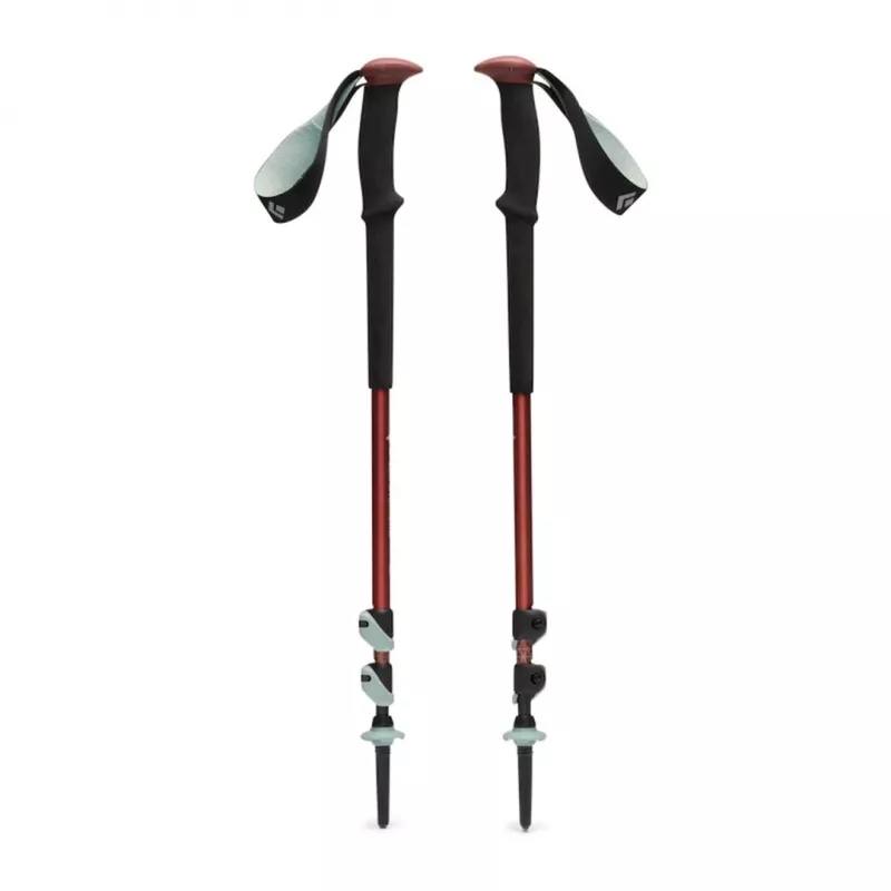 Matkakepid Must Diamond Trail Trekking Poles Iron Red