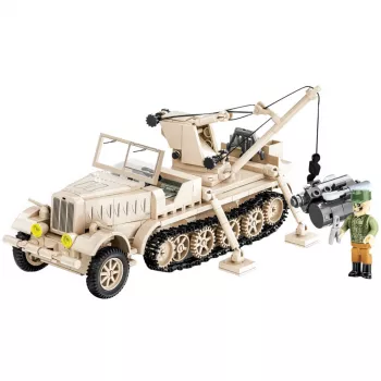 Ehitusklotsid Cobi Sd.Kfz. 9/1 Famo — II maailmasõja mudel, 498 tk, mitmevärviline