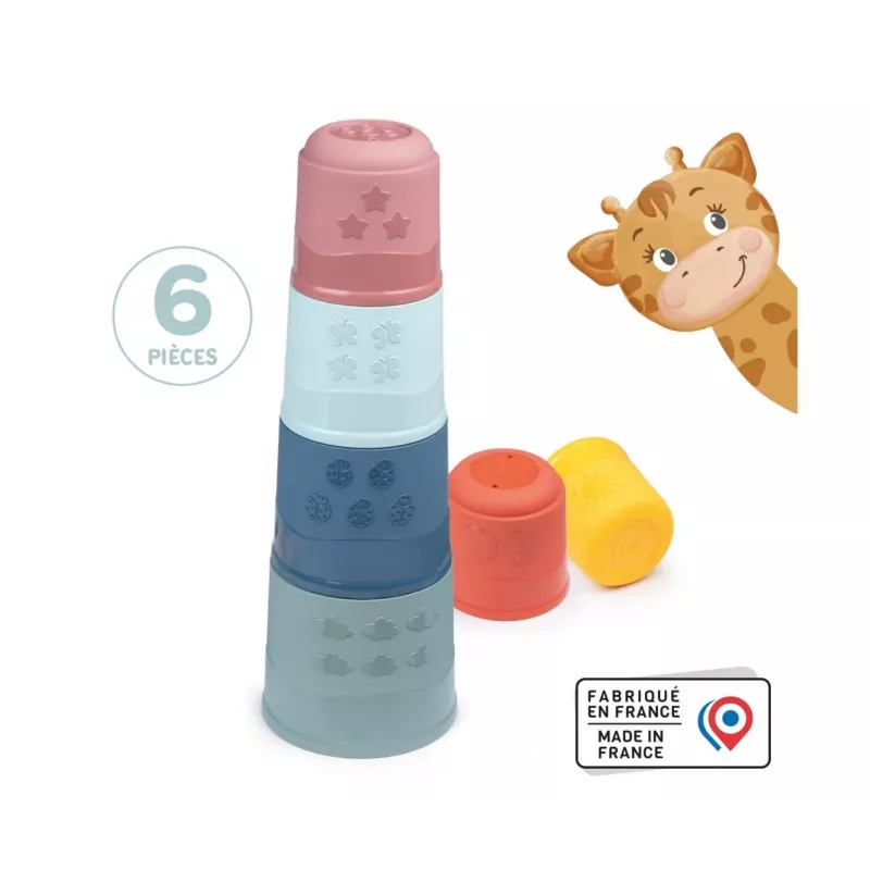 Little Smoby Magic Tower vee püramiid värviliste tassidega