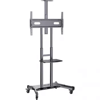 HAGOR HP Twin Stand HD - aluskäru - lameekraanile / AV-seadmetele - must - ekraani suurus: 140-213 cm (55-84) - kinnitusliides: kuni 800 x 500 mm (8210)