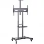 HAGOR HP Twin Stand HD - aluskäru - lameekraanile / AV-seadmetele - must - ekraani suurus: 140-213 cm (55-84) - kinnitusliides: kuni 800 x 500 mm (8210)