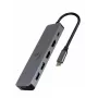 Gembird A-CM-COMBO3-03 USB Type-C 3-in-1 mitme pordi adapter (jaotur + HDMI + PD)
