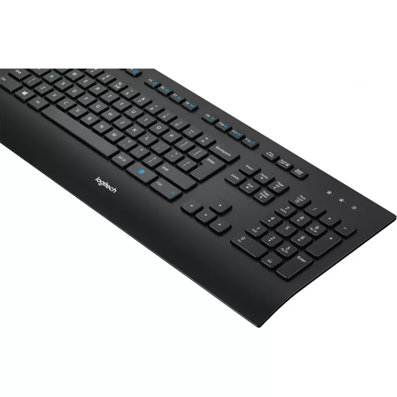 Logitech Corded K280e - klaviatuur - USB - prantsuse
