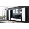 Cama suletud Kapp VIGO '180' 180/40/30 sonoma tamm/valge läikiv
