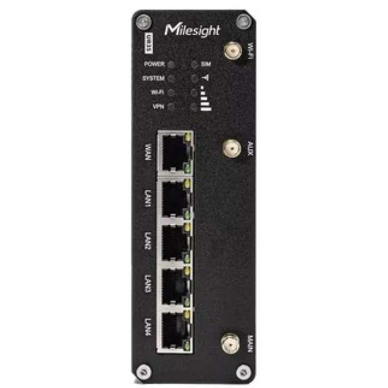 Juhtmeta ruuter Milesight UR35-L04AF-W 4G 2,4 GHz Fast Ethernet