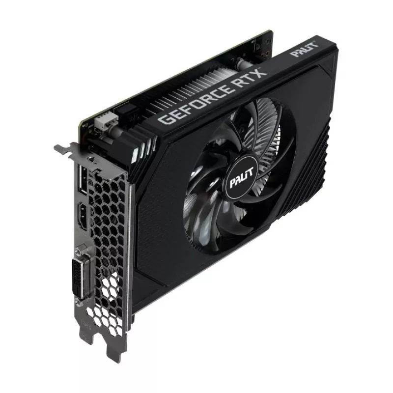 Videokaart PALIT GeForce RTX 3050 StormX OC — 6 GB GDDR6, 96-bit, PCIe 4.0, aktiivne jahutus