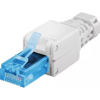 Microconnect KON521TL juhtmepistik RJ45 Valge