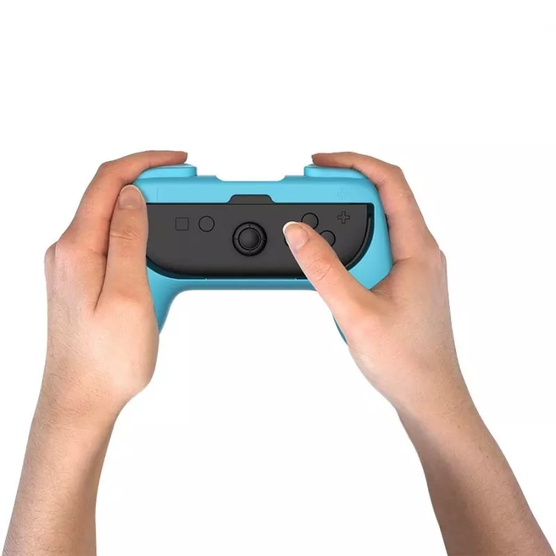 Kontrolleri käepide Subsonic Joy-Cons mugavuskäepide Switch & Switch 2 Roosa Türkiis