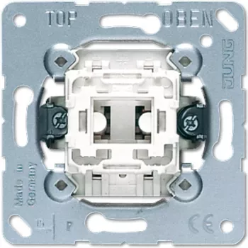 Lülitusmoodul JUNG 507 U — metallikvalge, AC 250 V, 10 A