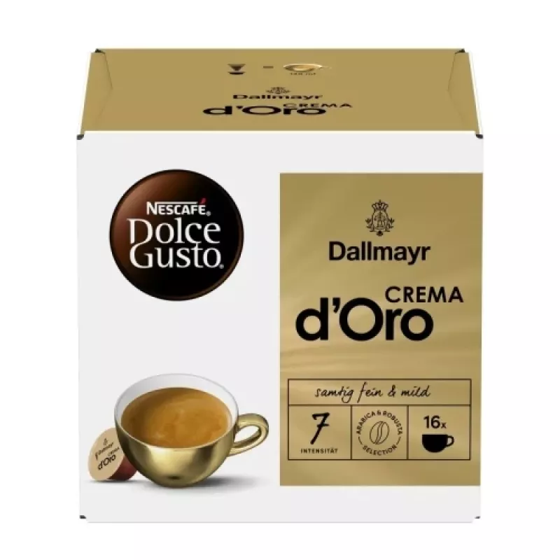 Nescafe Dolce Gusto Dallmayr CREMA d'Oro kohv, 16 kapslit