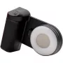Selfie-valgusti RealPower Selfie MagFree LED must valge ABS PU