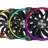 ALPENFÖHN Wing Boost 3 120mm ARGB korpuseventilaatorid, 3-pakk, must