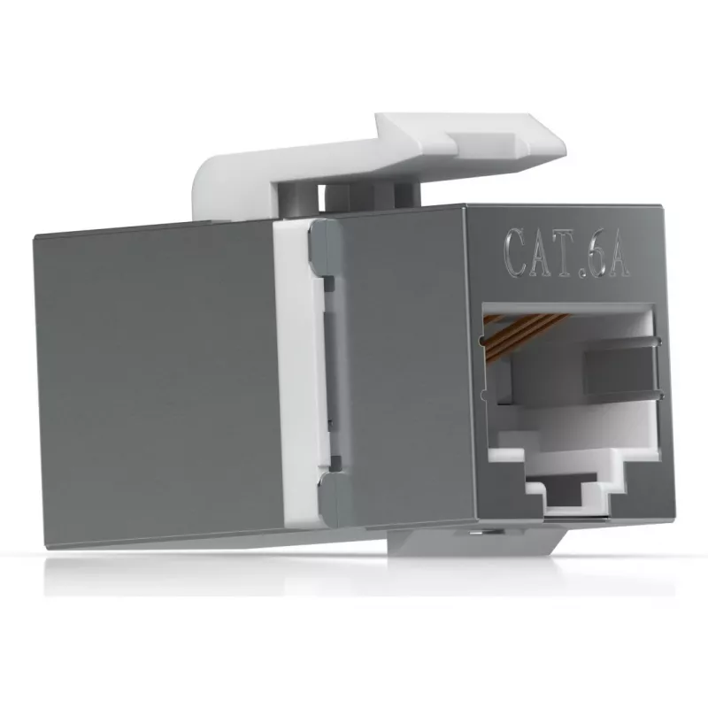 Keystone Coupler Ubiquiti UACC-Keystone-Coupler-C6A Lame roostevaba teras RJ-45