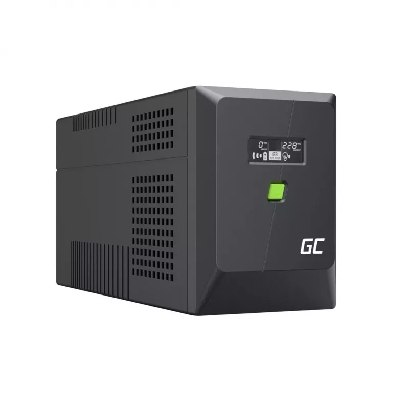 Green Cell katkematu toiteallikas (UPS) Line-Interactive 1.5 kVA 900 W 4 AC-pistikupesa