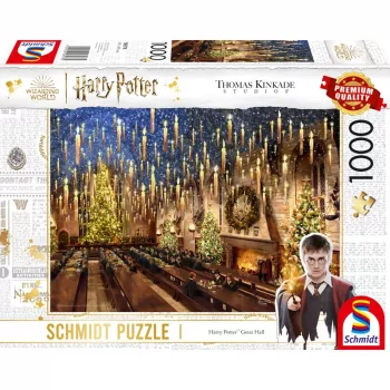 Thomas Kinkade Studios Wizarding World Harry Potter - Great Hall, pusle 1000 tk