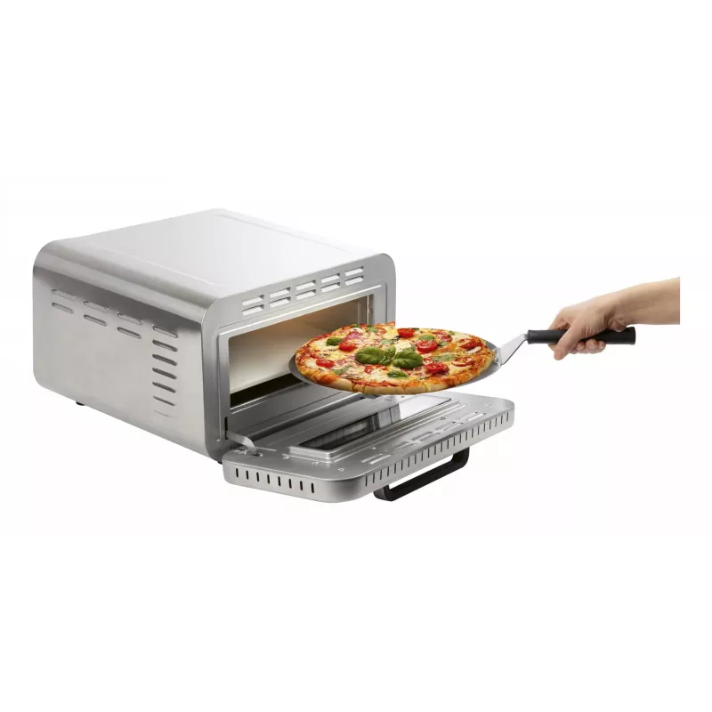 Pizzavalmistaja ProfiCook PC-PO 1323 — lauapliit, 1 pitsa, 2100 W, roostevaba teras, digitaalne taimer